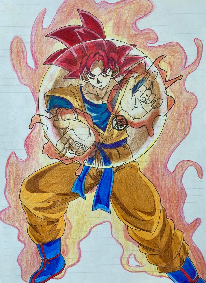 超へたれオージ على تويتر ゴッド悟空描きました 最近色塗りにハマった ドラゴンボール 孫悟空 ドラゴンボール超ブロリー アナログ イラスト 絵描きさんと繋がりたい 中学生絵描きさんと繋がりたい 超へたれオージ على تويتر ゴッド悟空描きました 最近色塗りにハマった ドラゴンボール 孫悟空 ドラゴンボール超ブロリー アナログ イラスト 絵描きさんと繋がりたい 中学生絵描きさんと繋がりたい