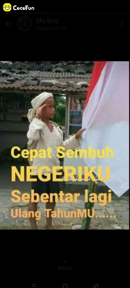Semoga negeriku sembuh dan bangkit dalam menghadapi covid-19. Amin