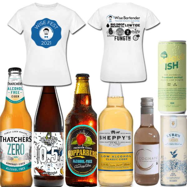 WiseBartenderUK's tweet photo. That's #WiseFest over! 

But no need to have the blues, we have released for a short time #WiseFest packs which features a selection of beers and drinks that featured at the festival, an exclusive mens and womens t-shirts and 20% off! Only now at https://t.co/DfRMoZb3qC https://t.co/rQXfVryWYu