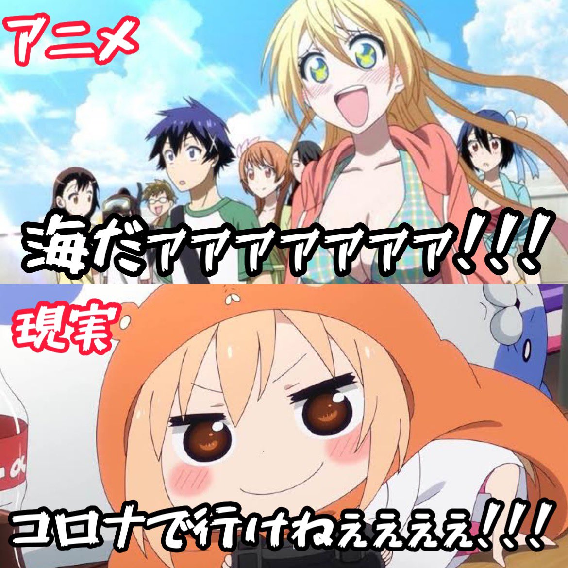 アニメの夏休みと現実の夏休みの違い アニメの夏休みと現実の夏休みの違い