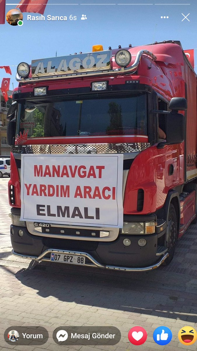 Bu kadar büyük bir yangında bile show yapma,insanların gözünü boyama çalışması yapmaya gerek varmı? Mustafa Köleoğlu diğer belediyelerin tır larla gönderdiği yardımın yarısı kadar malzemeyi 13 tane küçük araca koymuş ve 13 araçlık yardım yapmış.vay be. Yazık ya. 
#ManavgatYanıyor