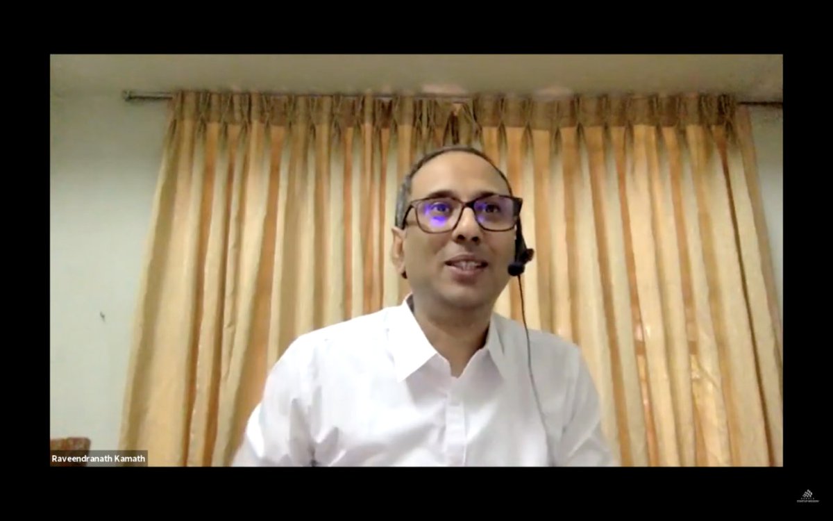 startup_mission's tweet photo. The Angel Investment Workshop on 30 July 2021 witnessed an enlightening discussion on 'Identifying Startup Deals and Syndicating Investments’. Angel Investor Mr. Raveendranath Kamath talked about how experience and confidence play a part in making startup deals and #investments. https://t.co/JXRIJH0X42