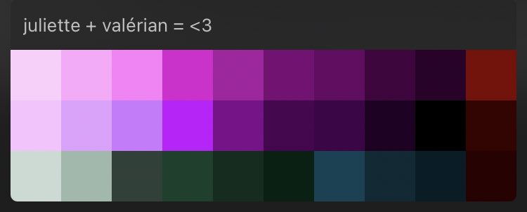 sunflowpufff's tweet photo. est ce que vous êtes in love au point de faire une palette sur procreate pour vous deux? @juuu_piiter https://t.co/TJxNHopfnQ