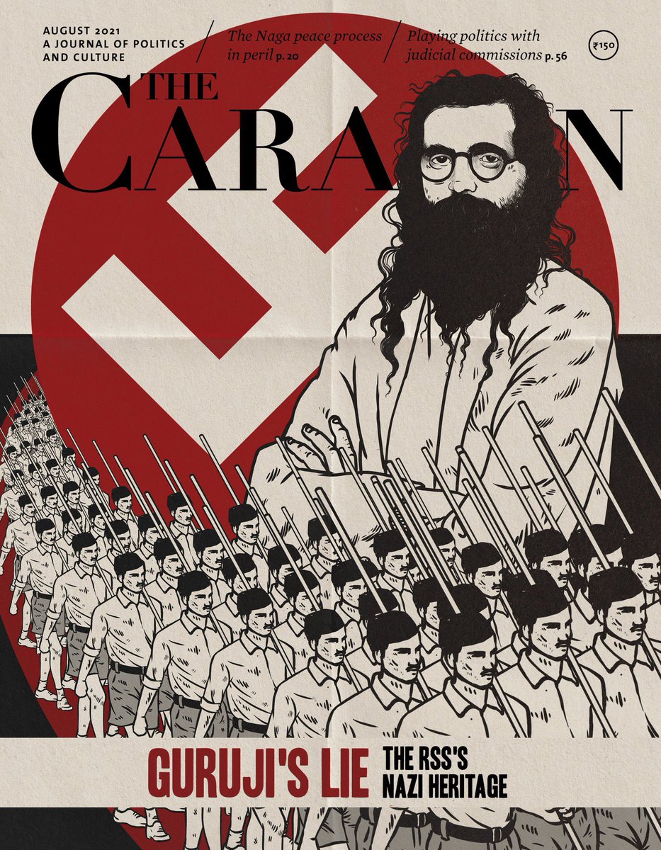 vinodjose's tweet photo. The unstoppable political journalist, among the best of our times, Dhirendra K Jha, digs deep into RSS’s Nazi heritage. Where the historians take time or don’t explore deep enough, Jha goes in with the clarity and purpose, rare in the journalism of our times. Don’t miss this: https://t.co/xIQUpZpiRl