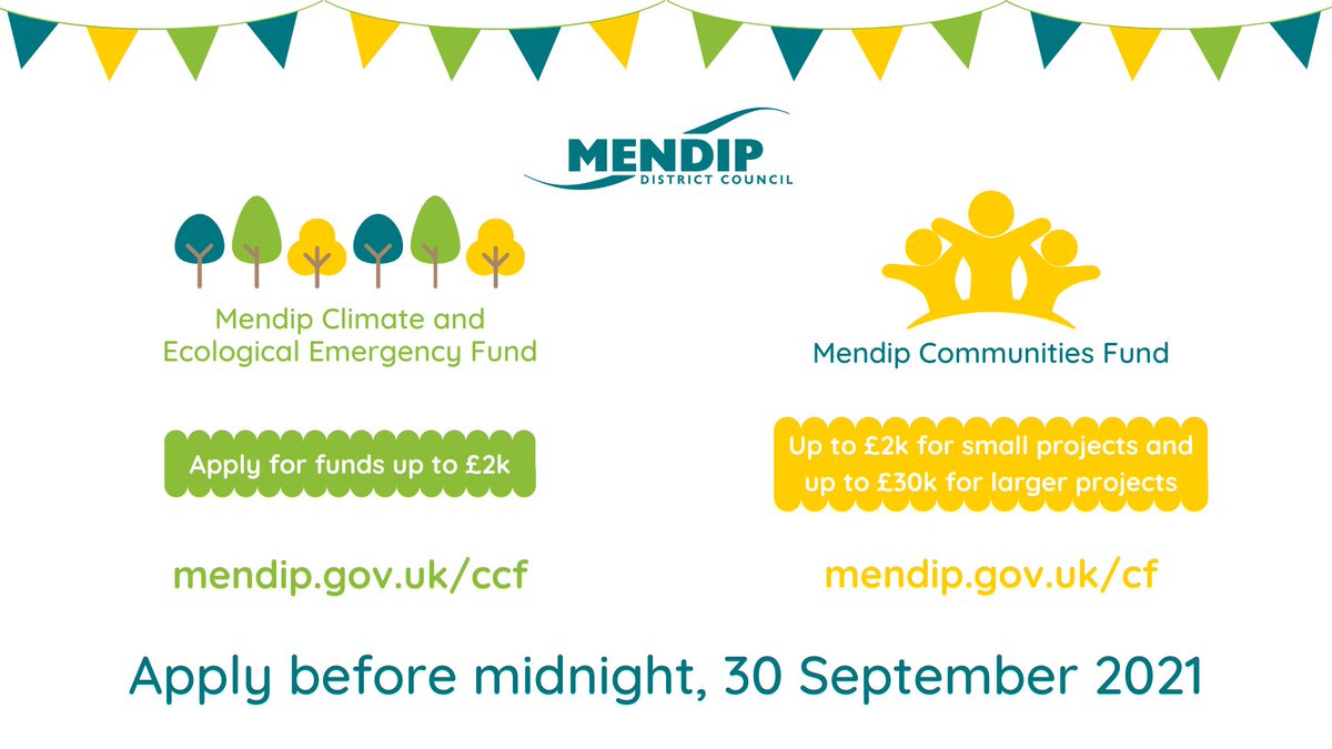 The Communities Fund &amp; Climate &amp; Ecological Emergency Fund have been open for 2️⃣ months now! 
Which means we’re halfway though &amp; groups have 2️⃣ more months to get their community 🧑‍🤝‍🧑 or eco 🌏 project plan ideas submitted.
Apply before midnight, 30 Sept 👉 direc.to/g_aA