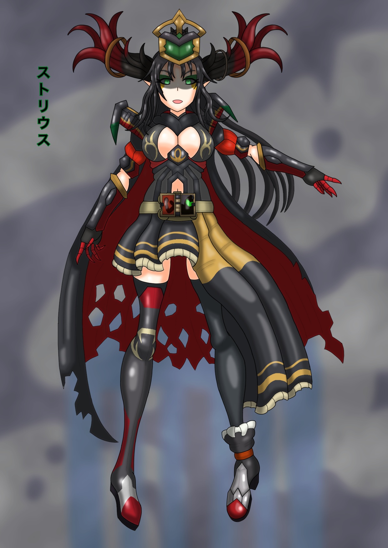 DUPK on X: #ライダー少女 「物語の結末は、私が決めさせていただきます。」 仮面ライダーストリウスのライダー少女を描きました  t.coqswfKN5y0L  X