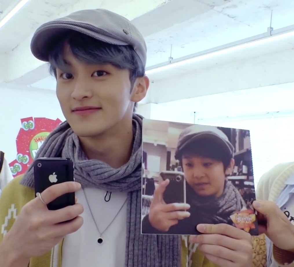 Mark Lee but as you scroll he gets older...

- a thread