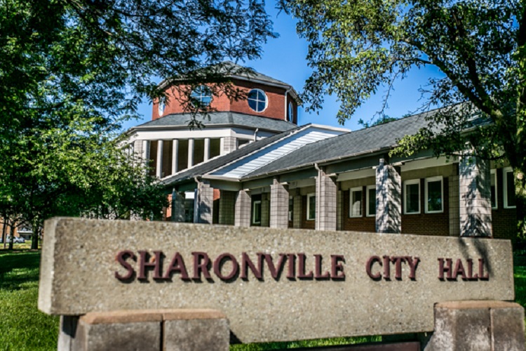 #Sharonville City Hall at 8 minutes drive to the southwest of #Cincinnati custom home builder Ashford Homes