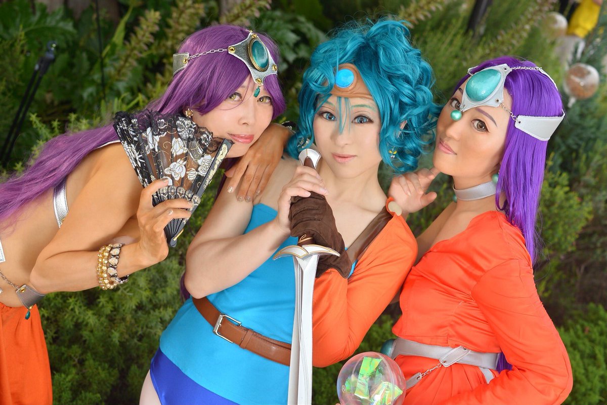 ドラゴンクエスト4 ドラクエ4 ミネア&マーニャ コスプレ衣装 ドラゴンクエスト4 ドラクエ4 ミネア&マーニャ コスプレ衣装