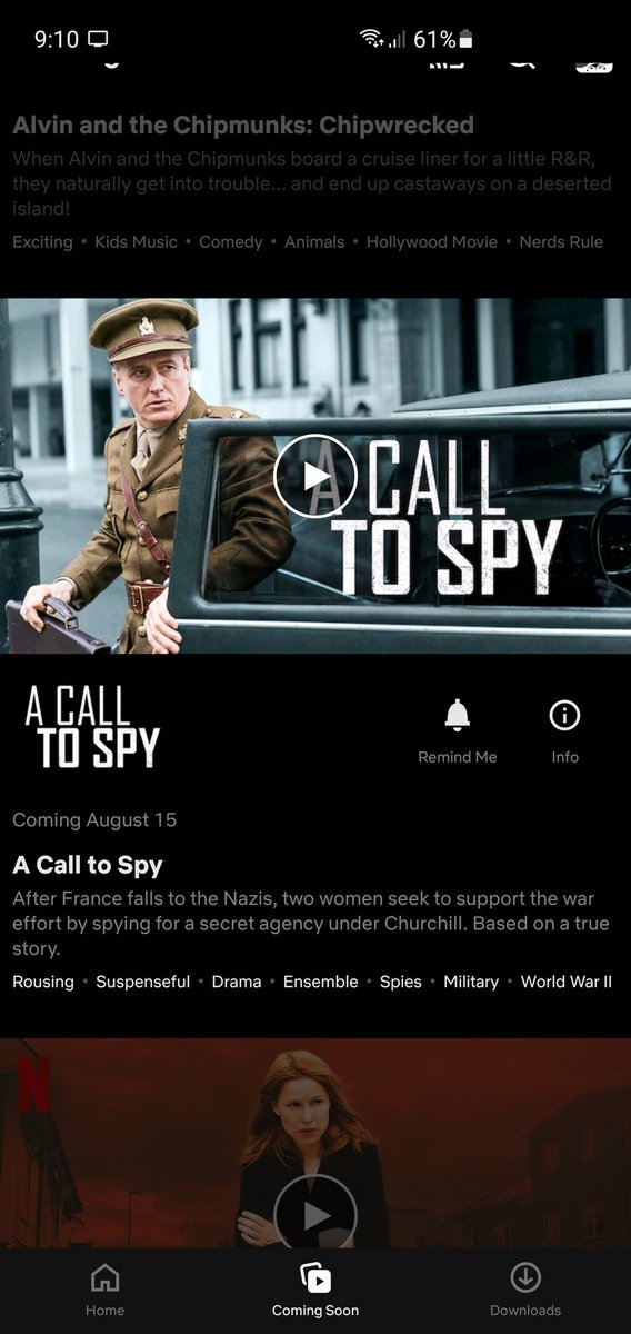 Stana Katic's 'A call to spy' (@acalltospy) comes to german Netflix on August 15😳😍

Can't wait to see @Stana_Katic back on Netflix😊