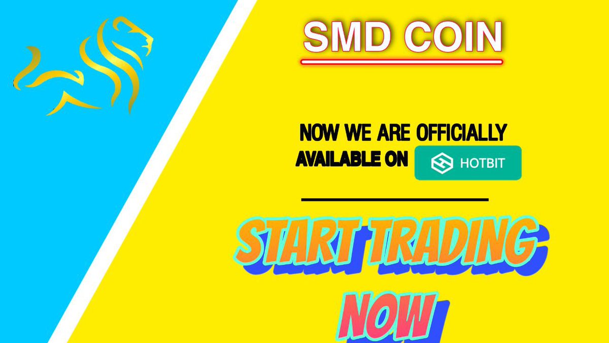 smckapildev's tweet photo. SMD Coin is Such a Coin in The whole World That Can Give You a lot of Progress and lots of Profit very quickly #smdcoin #smdofficial #Cryptocurency #bitcoin #CryptoNews #Hotbit #VinDax #bankcex https://t.co/Ay3zrHh3Sk