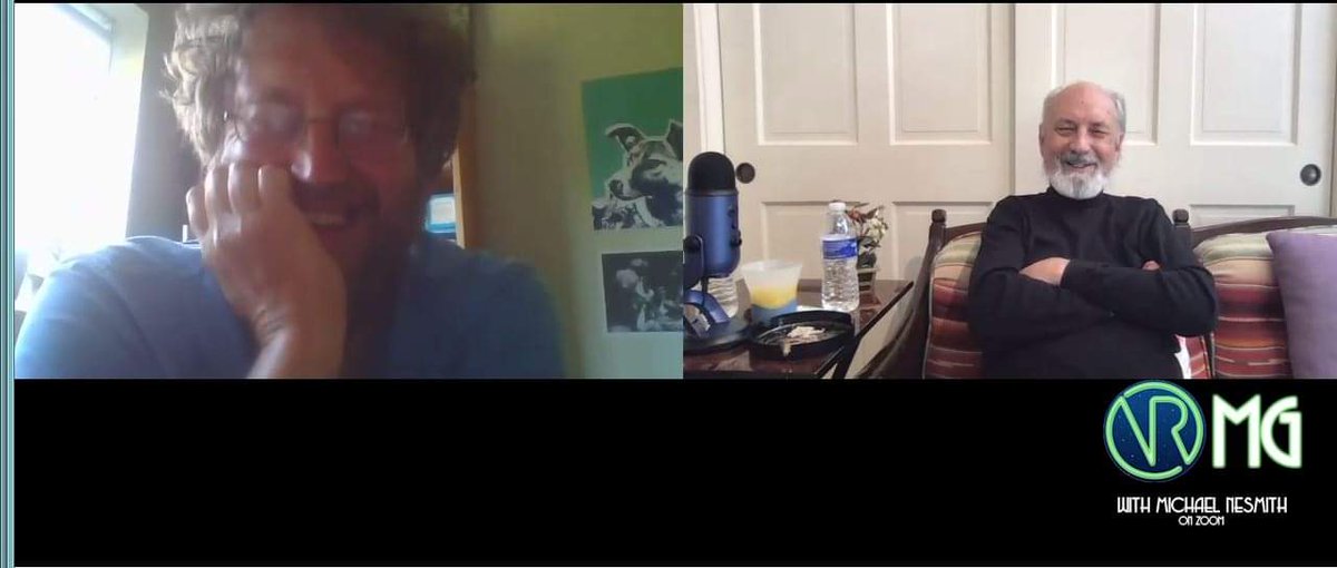 A year today since my little chat with Michael Nesmith via <a href="/Videoranch3D/">Michael Nesmith's Videoranch</a>. We discussed Head (shock)and my book about The Monkees, King Lear &amp; our mutual love of Astrud Gilberto. It was great! Here he was telling me a funny story about Billy Bob Thornton covering ‘Propinquity’.