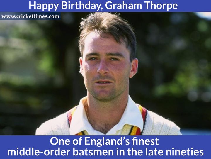 Happy Birthday, Graham Thorpe 