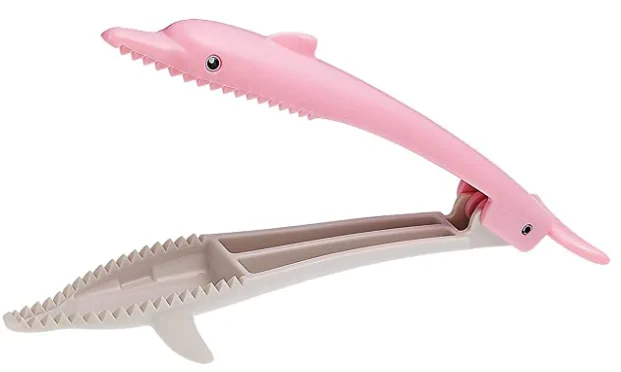イルカのフィッシュグリップだ!かわいい!って思ったけど使用時の画像が怖すぎて泣いた 