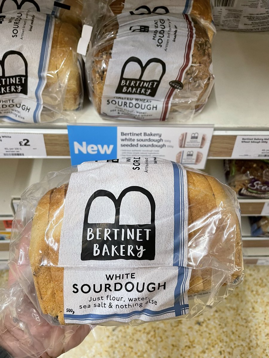 All_Things_New_'s tweet photo. Bertinet Bakery Sourdough Bread! 🍞 At Sainsbury’s @BertinetBakery #bertinetbakery #sourdough #bread #wellthisisnew https://t.co/RfVW4Jdebu
