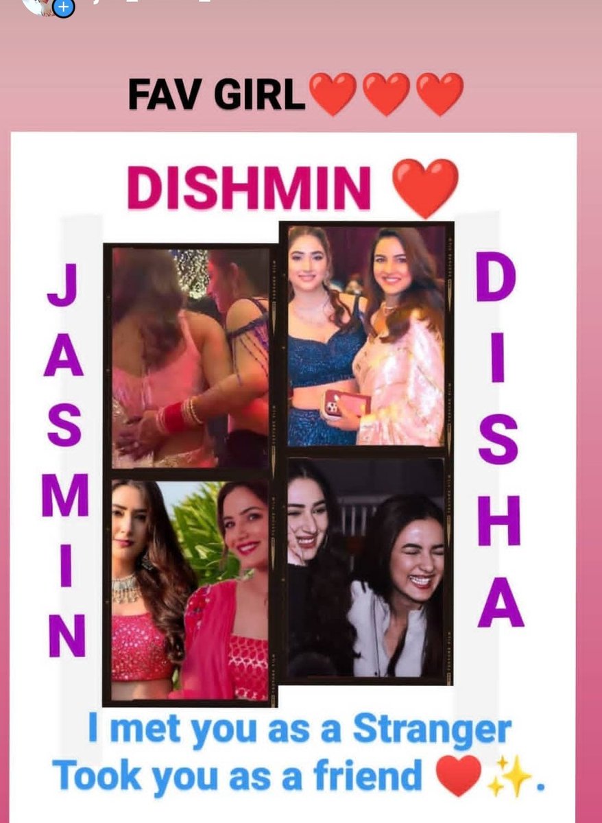 RajalaxmiPrad19's tweet photo. Rahul saw.... β€β€
@disha11parmar #DishMin @jasminbhasin #jasminbhasin https://t.co/2kSL5uot9B