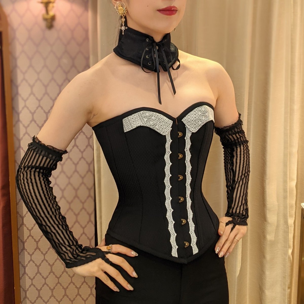 お買い物マラソン限定☆ abilletage タイユールロングコルセット