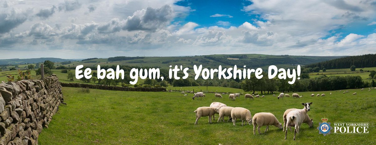 Happy #YorkshireDay to all of our followers! 

'Ope it's a proper grand 'un.