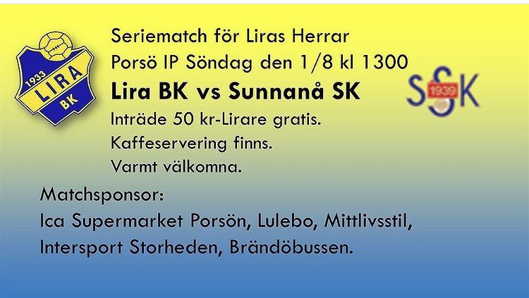 JonasTonvall's tweet photo. Gameday 👍#lirabk https://t.co/LSJzMQnbOt