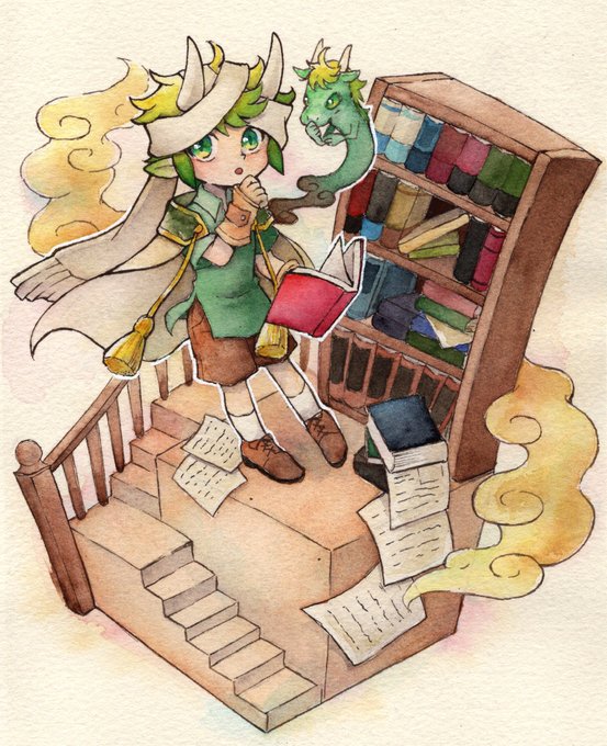 ビネットイラストのtwitterイラスト検索結果