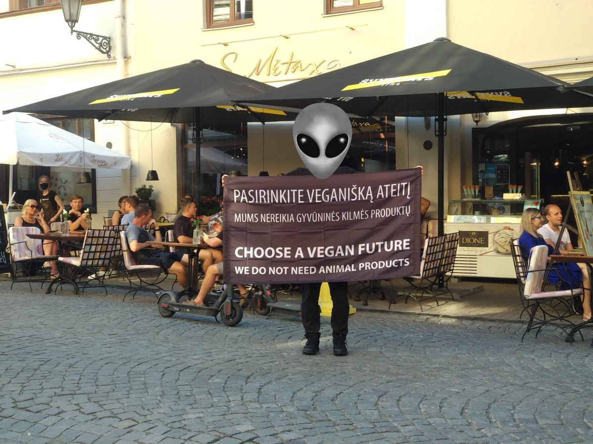 humanebeing366's tweet photo. .@Spyros_Metaxa #SpyrosMetaxa #GoVegan #GyvūnųTeisės #GyvūnųIšlaisvinimas #GyvūnųLygybė #VeganiškasVilnius #VeganiškaLietuva #VeganiškasPasaulis #Vilnius #Lietuva #Lithuania #AnimalRights #AnimalLiberation #AnimalEquality #VeganVilnius #VeganLithuania #VeganWorld #SMetaxa #Vegan https://t.co/MtsUpUk9cA
