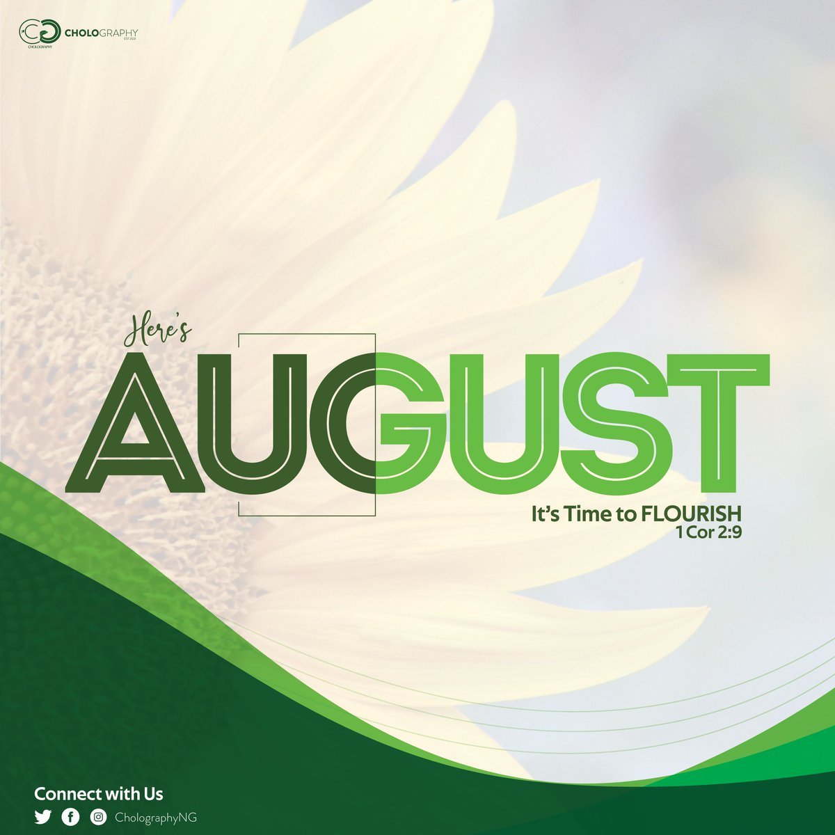 CholographyNG's tweet photo. Hey Friends! It's August!
The last month in the third quarter of the year. And, here's πππππ a subtle reminder that this year still holds greater for you!
Your Excellency! Here's August; Let's Flourish!
#DesignByCholo
#AnythingGraphics
#Cholography
#August https://t.co/ANJMgFbCzh