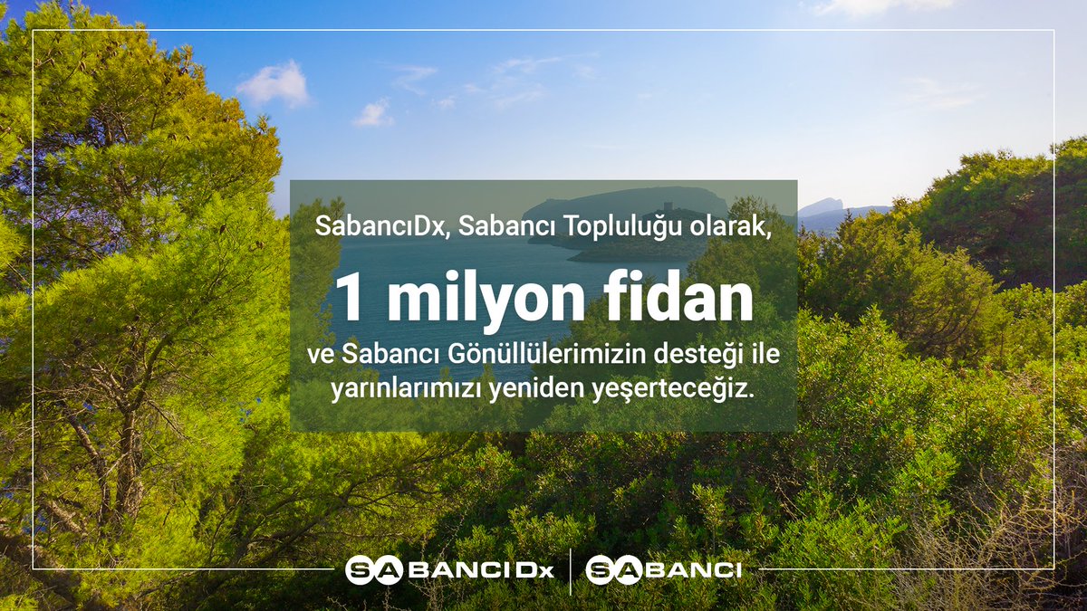 SabanciDx's tweet photo. SabancıDx, Sabancı Topluluğu olarak, önceliğimiz hep birlikte yaralarımızı sarmak ve yeşil seferberlik ile yarınlarımıza, nefesimize sahip çıkmak 🙏 

#SabancıDx #SabancıTopluluğu https://t.co/jEPgLTq3X7