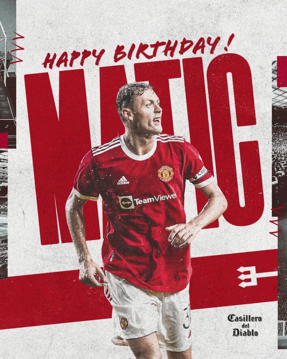 Wishing a very happy birthday to Nemanja Matic   . 