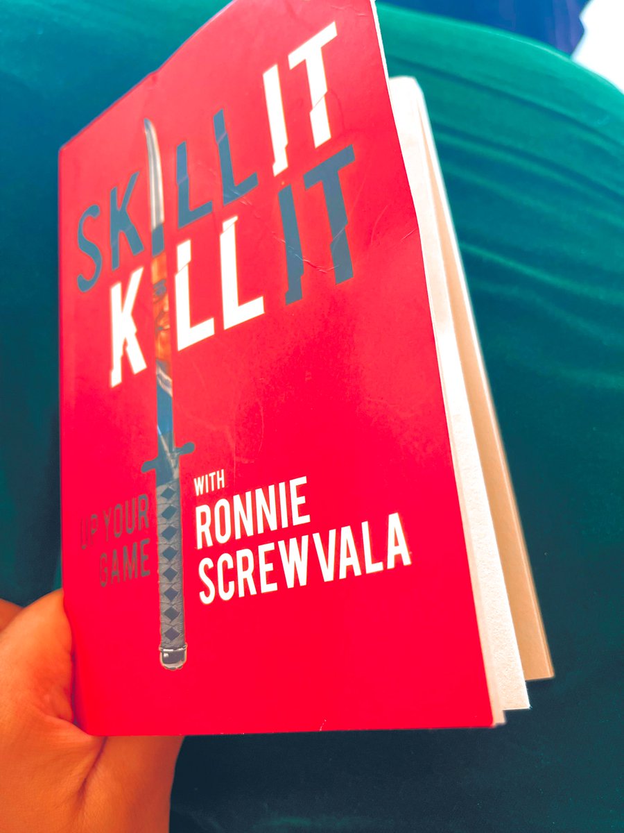 Gave my lazy Sunday a direction. Thank you @RonnieScrewvala #SkillItKillIt @PenguinIndia @upGrad_edu @RSVPMovies