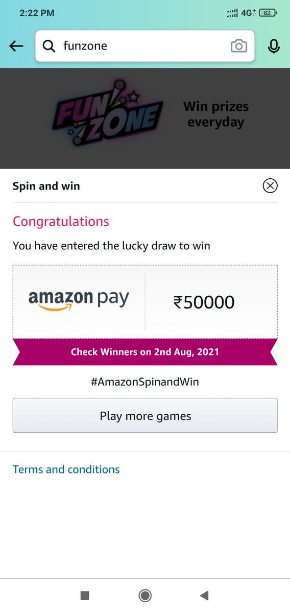 #AmazonSpinandWin
<a href="/amazonIN/">Amazon India</a>