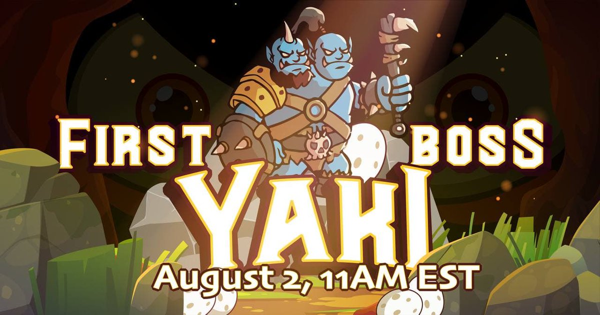 👹The first boss has arrived! Are you prepared for a new battle?

⚔️ After more than 50000 Yaki monsters were defeated by the mighty Zoan legion army. "Yaki the Giant", the Yaki army's first general, was dispatched to confront the Zoans' army.

⏳ 11AM EST tomorrow.

#P2E $ZOON