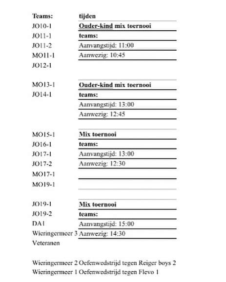 Update jubileum activiteiten 21 augustus
cvwieringermeer.nl/jubileumactivi…