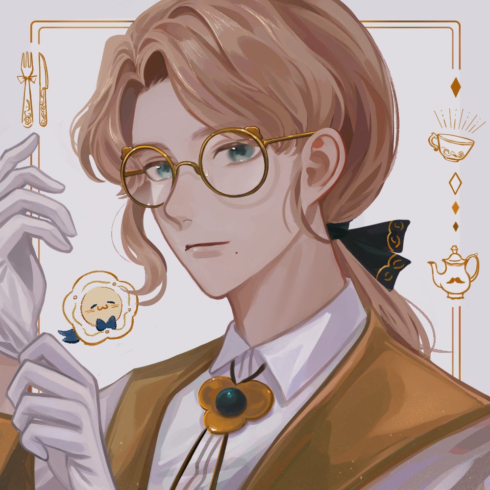 伯爵茶餅乾
#CookieRun
#跑跑薑餅人
#쿠키런 
#EarlGreyCookie