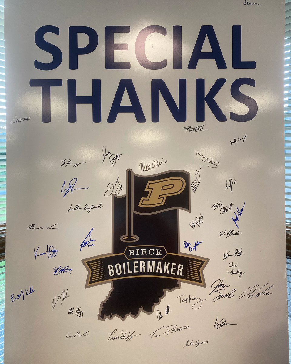 PurdueGolf's tweet photo. What an amazing week we had hosting @FormeTour. A big thank you to everyone who helped make the Birck Boilermaker Classic a special event and congratulations to Turk Pettit on the victory. Well played! https://t.co/Ivm45Nrzhr