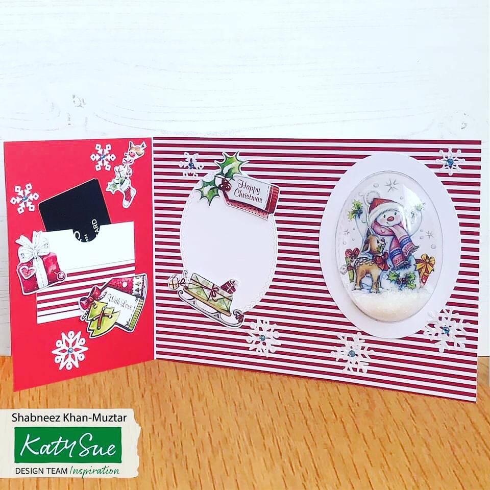 simplyshabneez's tweet photo. Happy Weekend!
Sharing a festive card and gift in one for @KatySueDCrafts shows on @CreateCraftPR on 3 August. #katysuedesigns #christmascard #cardmaker #papercraft #createandcraft #paperlover #card #christmas https://t.co/jFRcADQNGG