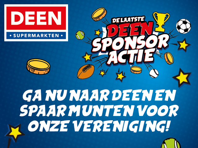 PRV de Where: De laatste Deen Sponsoractie - Heb je al boodschappen gedaan?Nee? Volle kracht naar Deen!
Ze hebben een geweldige actie waar we als vereniging een mooi bedrag kunnen verdienen.... prvdewhere.nl/nieuws/de-laat…