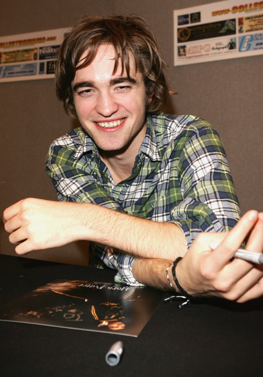 Robert Pattinson Collectormania G-MEX Feb 2006 #HarryPotter #GobletofFire