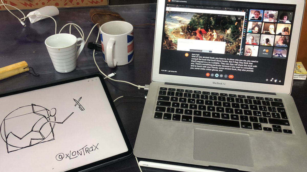 Today’s <a href="/SN_Hangout/">Sketchnote Hangout</a> is on fire!!! I LOVE IT