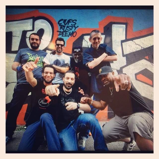 Hapot arrival fay rime animal <a href="/MrChuckD/">Chuck D</a>  here in bologna <a href="/Gattogga/">Gatto</a> <a href="/DeeMo/">DeeMo</a> Ciufs, Rusty, for <a href="/longroadproject/">TheLongRoad_Film</a> murales

Meeting that change your life. One.