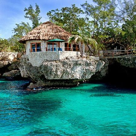 Over The Ocean, Beach Cottage, Jamaica #OverTheOcean #BeachCottage #Jamaica estherhampton.com