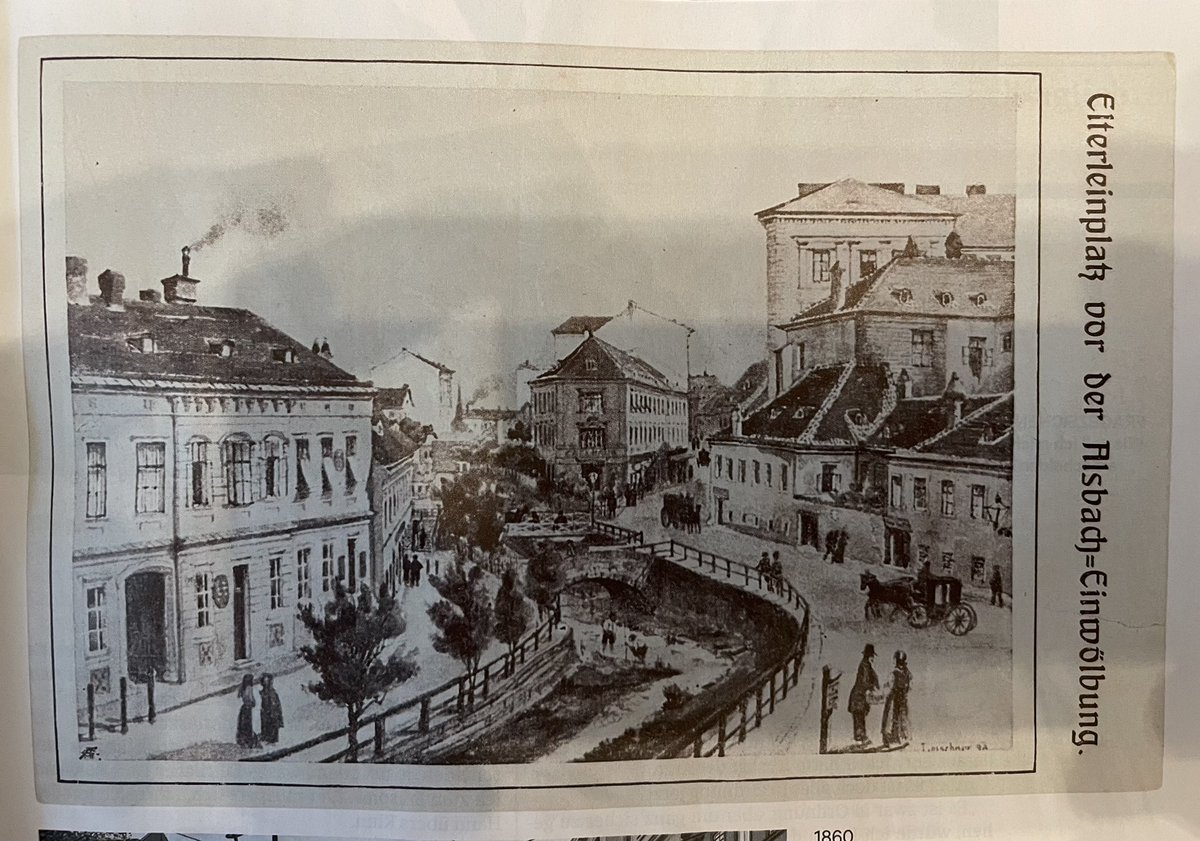 So sah es früher am Elterleinplatz aus. Heute ist dort nur Lärm und Beton.

Also: Wiener Flüsse zurück an die Oberfläche. Weil‘s dann kühler, leiser, gesünder und einfach schöner ist.