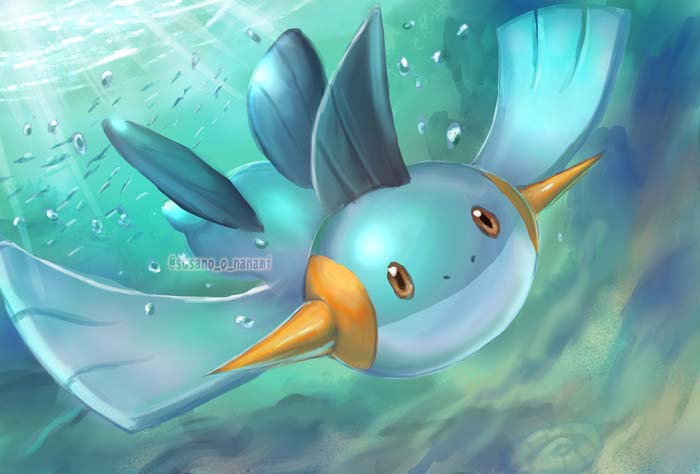 すさノお イラストとゲームとポケモン 水の日 みずタイプの技といえば なみのりやダイビングなど ひでんわざのイメージが強いかな ゲーム内だと夕方や夜になみのり といういのはあまり無いですが T Co Gxbiokiazw Twitter