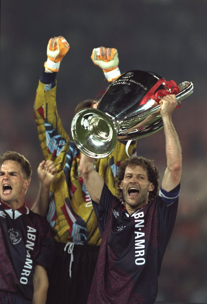 Ajax legend & 1995 winner Danny Blind is 𝟲𝟬 today! 🎁🎂 #HBD | #UCL