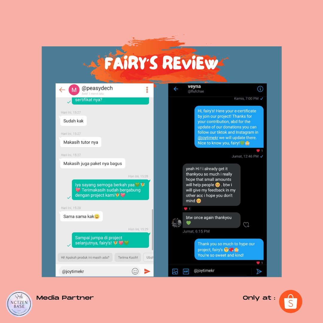 nctzenbase's tweet photo. (D-23) Fairy's! Kami masih butuh bantuanmu!

Ada pepatah yang mengatakan, tidak perlu menunggu kaya untuk membantu sesama manusia.
Satu minggu sudah project charity dibuka, namun kami masih jauh dari angka sempurna.

Kami masih butuh bantuanmu👇👇
https://t.co/onBgGDL8Qc https://t.co/OcqfP2q8aI