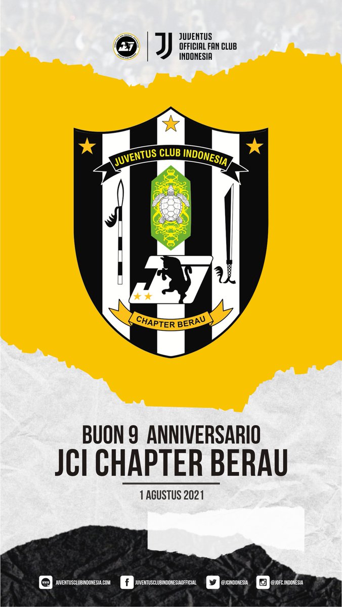Hari ini 1 Agustus 2021 JCI Chapter Berau merayakan hari jadinya yang ke-9.

Selamat Ulang Tahun <a href="/jci_berau/">Juventus Club Indonesia Chapter Berau</a>! Semoga semakin kompak, solid, bersinergi dan terus menjadi rumah terbaik bagi Juventini di Kabupaten Berau. 

Buon 9 Anniversario <a href="/jci_berau/">Juventus Club Indonesia Chapter Berau</a>! 

#jciberau