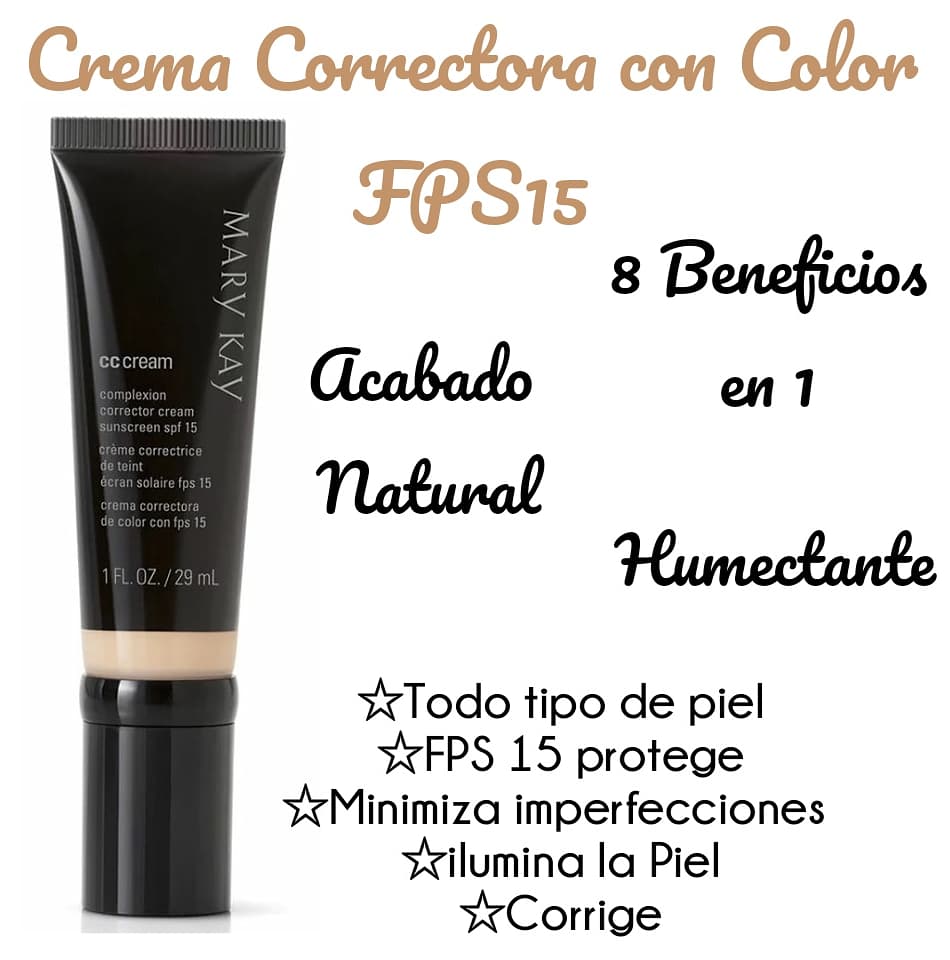 KayCtes's tweet image. Qué mejor que estar protegida y corregir esas pequeñas imperfecciones al mismo tiempo? 🤯
La crema correctora con color y fps15 tiene un acabado natural que te dejará radiante, fresca y lista para todo lo que te espera durante tu día! 😎