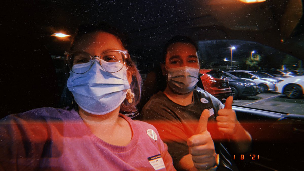 tara_sci's tweet photo. Pfeeling good after getting our pfirst dose ! https://t.co/uJbWKU3sSR