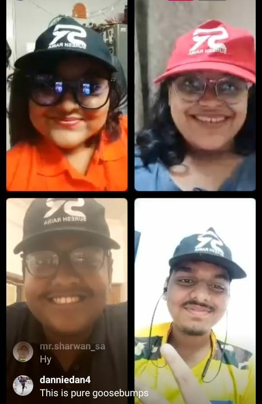 akasureshraina's tweet photo. Next we discussed how @ImRaina is our emotion 🥺❤& we celebrate him everyday🙏
The smiles say it all😍#RainaFamily says we are luckiest to get an Idol like him😌💛 Who inspires us to work hard towards our dream❤
One dream is to have a fans meet with him😉 #16YearsOfRaina https://t.co/jj5Mp6jLBF