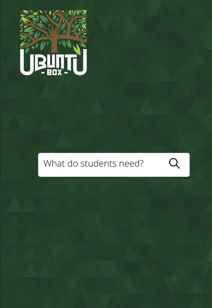 As Ubuntu Box we would like to tell the world what students really need:

Funding
Equal access to resources 
Sanitary products
Food 
Compassion 
Support 

Please comment what you feel students need.

Please share this post and tag 
#R5GoesALongWay