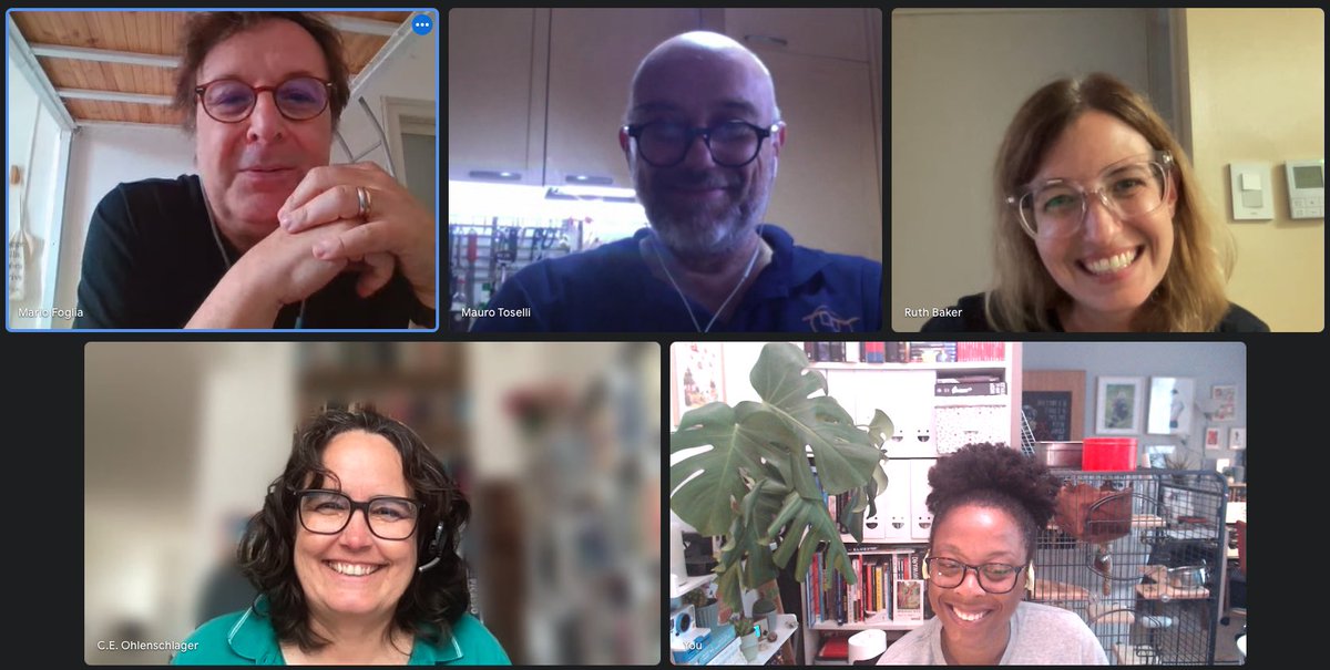 “Take nothing but photos/sketches, leave nothing but footprints” - <a href="/RuthieMBee/">Ruth Baker</a> 

In keeping with tradition, today’s #SNhangout facilitators selfie from Milan Italy visit with @ruthiebee85 <a href="/xLontrax/">Mauro Toselli</a> <a href="/foglia_mario/">Mario Foglia</a> <a href="/claire_ohl/">Claire Ohlenschlager</a> <a href="/maccymacx/">Dr Makayla Miranda Lewis</a> (+ <a href="/JuliaRedei/">Julia Redei</a> from afar!)